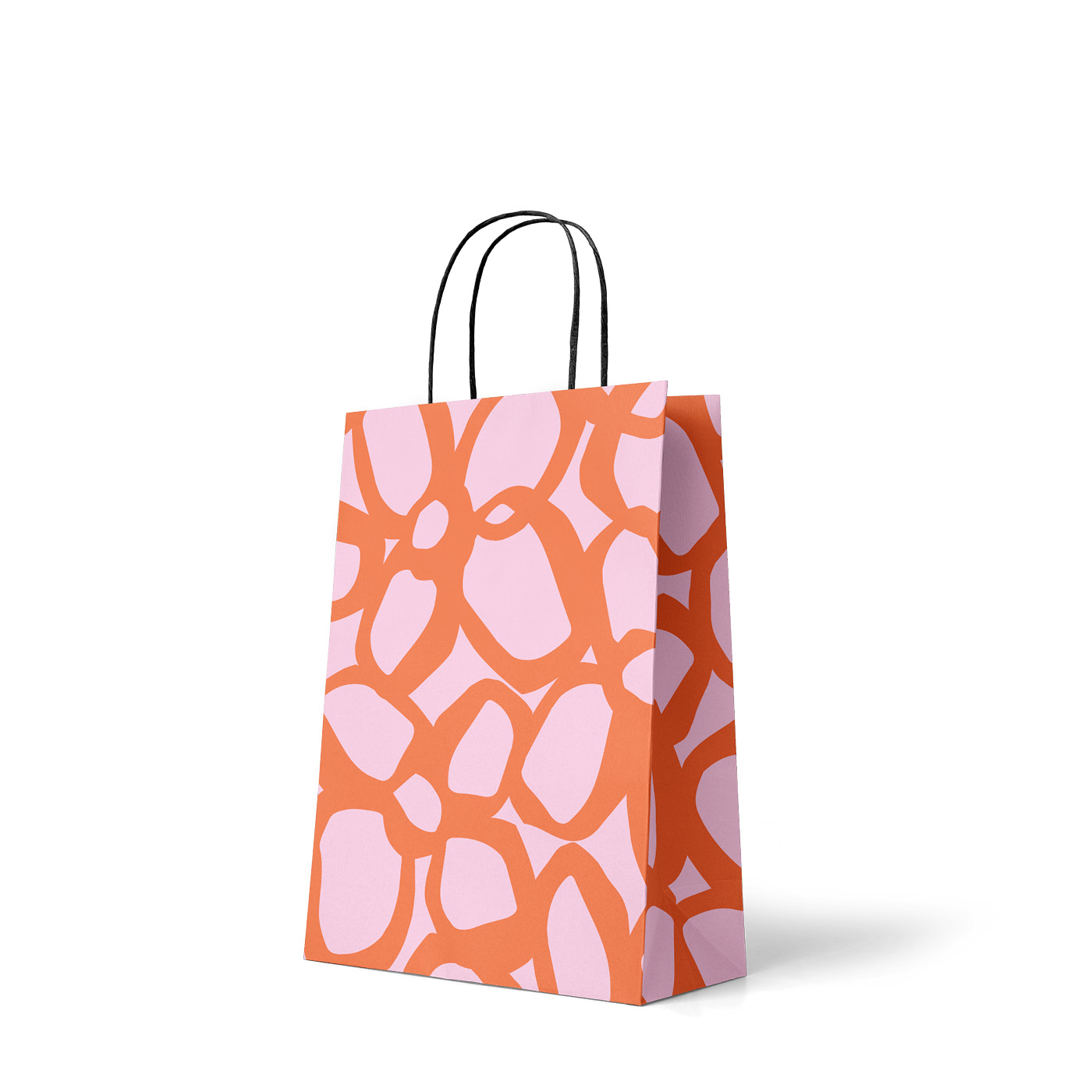 Cadeautasje | Roest / Roze S