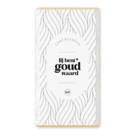 Chocoladewikkel | Jij bent goud waard!