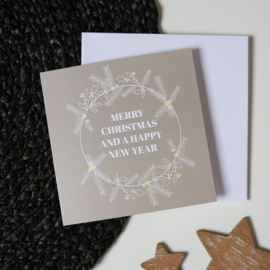 Kerstkaart | Merry Chirstmas and a happy new year (2)