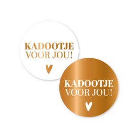 Stickers | Kadootje voor jou | 12 stuks