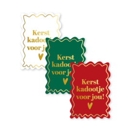 Kerst | Stickers | Kerstkadootje voor jou