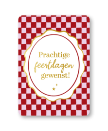 Kerstkaart | Prachtige feestdagen gewenst
