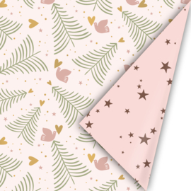 X-mas | Peaceful Pines beige | 50 cm