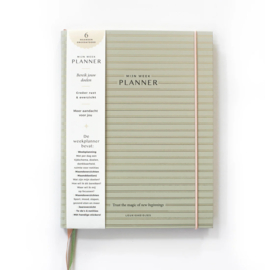 Planner | Week planner (zacht groen)