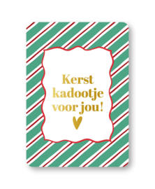 Kerstkaart |  Kerst kadootje voor jou