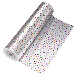 Cellofaan | Confetti feest | 50 cm