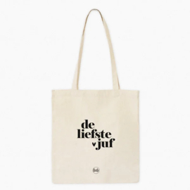 Katoenen tas | De liefste juf