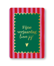 Enkele kaart | Fijne verjaardag lieve jij