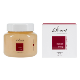 Himalayazout & olie bodyscrub (Purper) Energy 400gr.