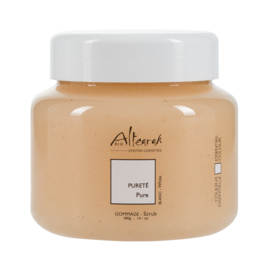 Himalayazout & olie bodyscrub (Wit) Pure  400gr.