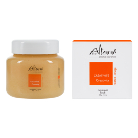 Himalayazout & olie bodyscrub (Oranje) Creativity  400gr.