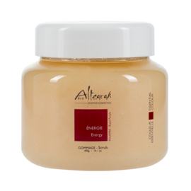 Himalayazout & olie bodyscrub (Purper) Energy 400gr.