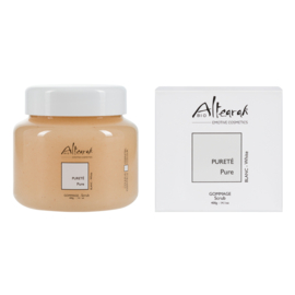 Himalayazout & olie bodyscrub (Wit) Pure  400gr.