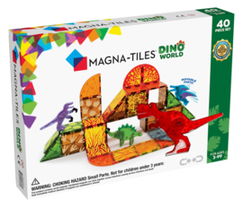 Magna-Tiles - Dino World | 40 stuks