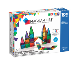 Magna-Tiles - Clear Colors | 100 stuks