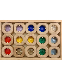 Papoose Toys - Bitcoin Window Rainbow Set | 15 Stuks