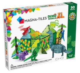 Magna-Tiles - Dino World XL - 50 stuks