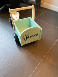 Houten bakfiets