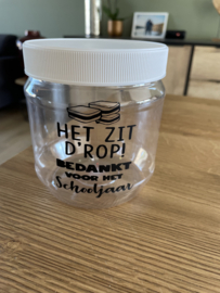 Het zit d’rop snoeppot