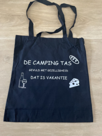 Katoenen camping tas