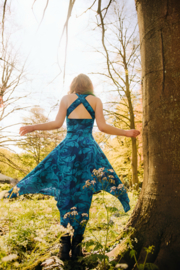 Zomerjurkje kruisbanden ausbrenner zeeblauw