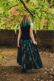 Rok digitale print Belladonna. Levertijd: 3 weken