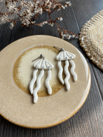 Jellyfish in white stone