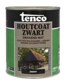 Tenco Houtcoat Zwart Waterbasis Mat