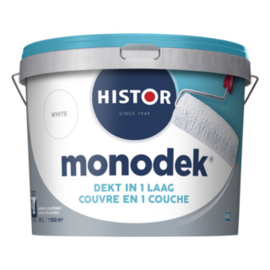Histor Monodek Muurverf Wit 5 liter