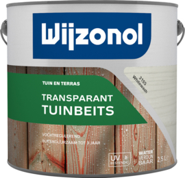 Wijzonol Transparant Tuinbeits Ready Mixed 2,5 liter Alle Kleuren