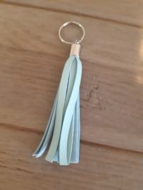 Tassel skai leather mint