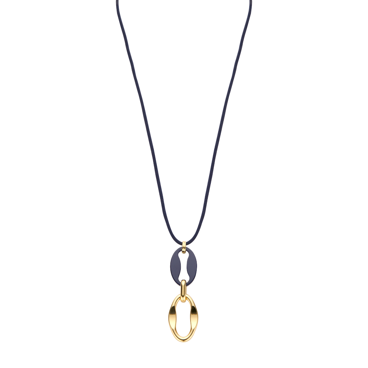 DAMA collier donkerblauw