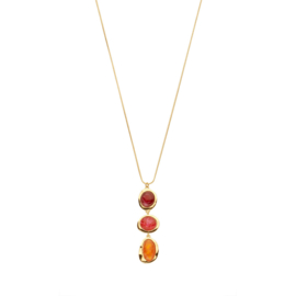 KILANI collier multi - fushia