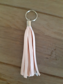 Tassel skai leather pink