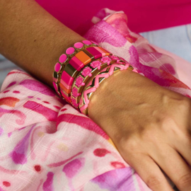 CAB21 armband fushia