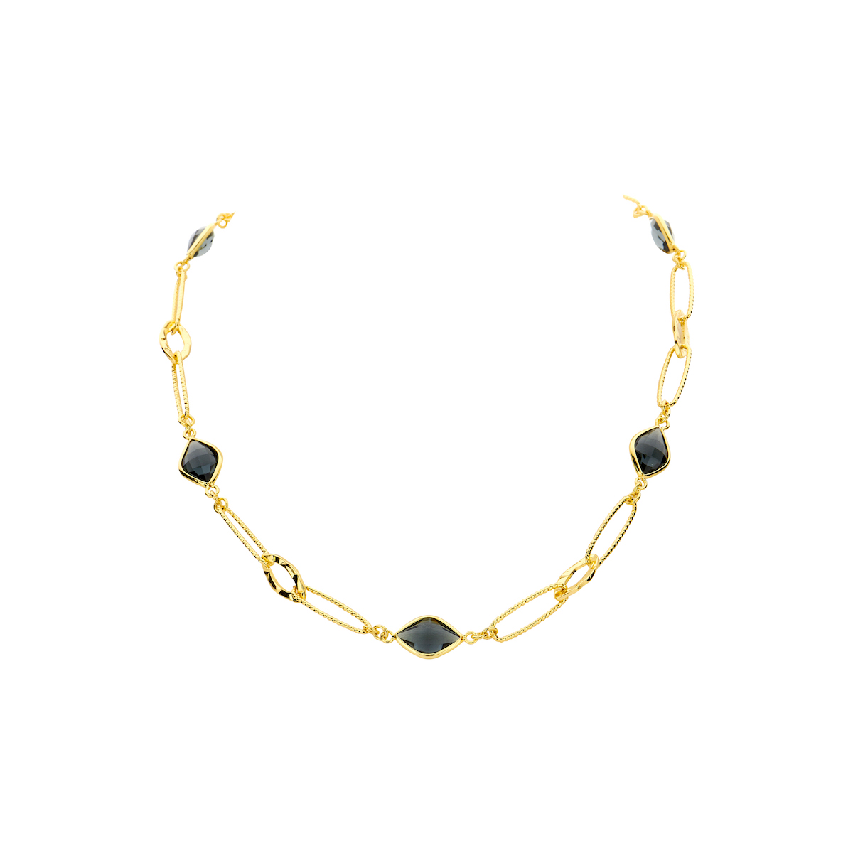 DACIO collier grijs