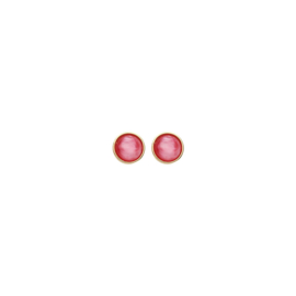 KOB26 oorbellen fushia
