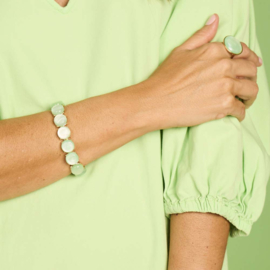 KAB14 armband lichtgroen