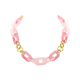 DEWIKI collier fushia - roos