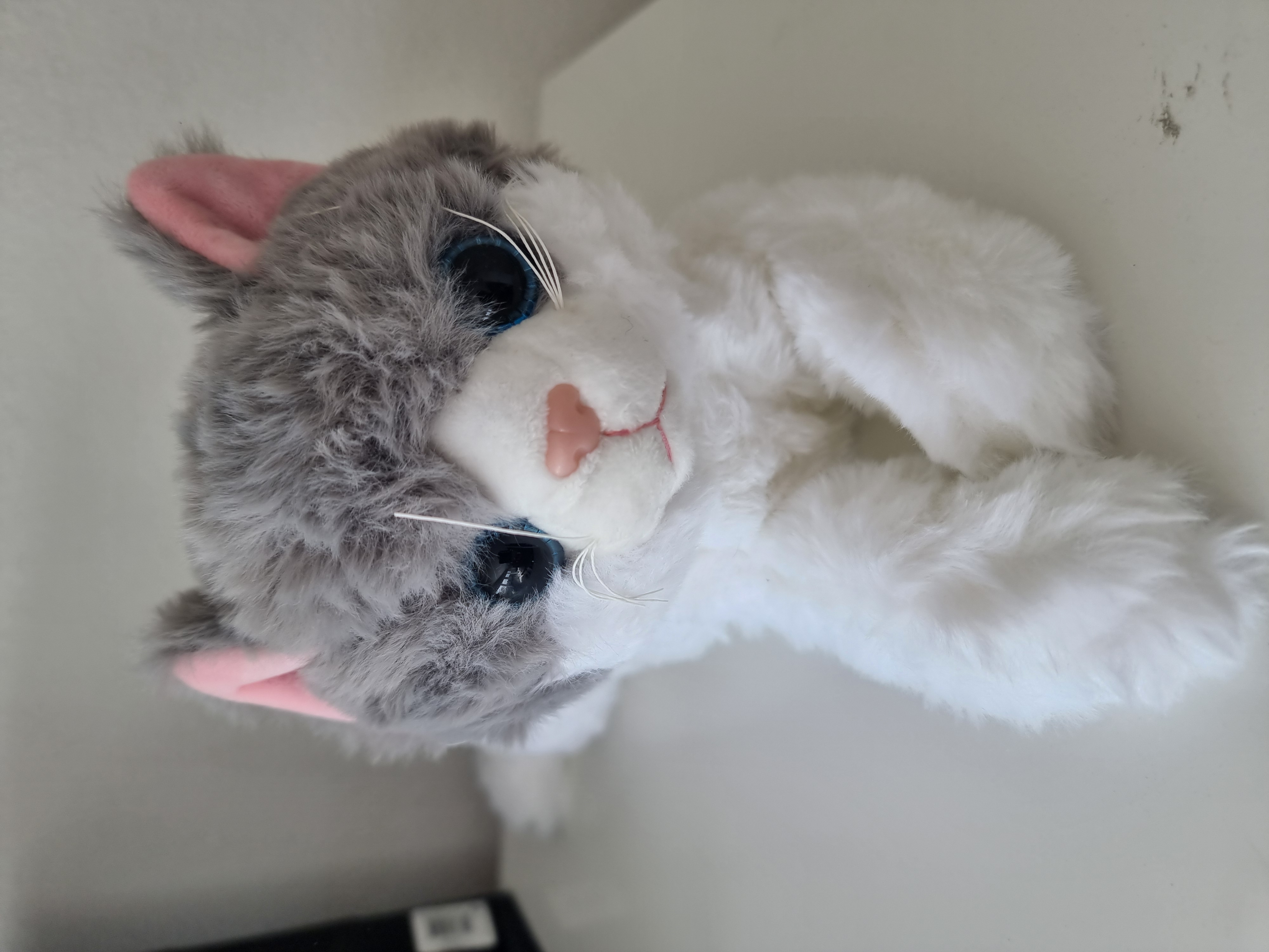 Verzwaringsknuffel Poes liggend 3 kleuren
