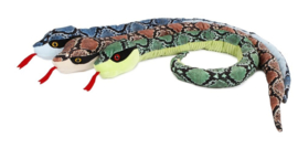 Verzwaringsknuffel slang diverse kleuren