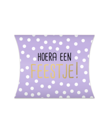 Gondeldoosje - Hoera een feestje! (Lila)