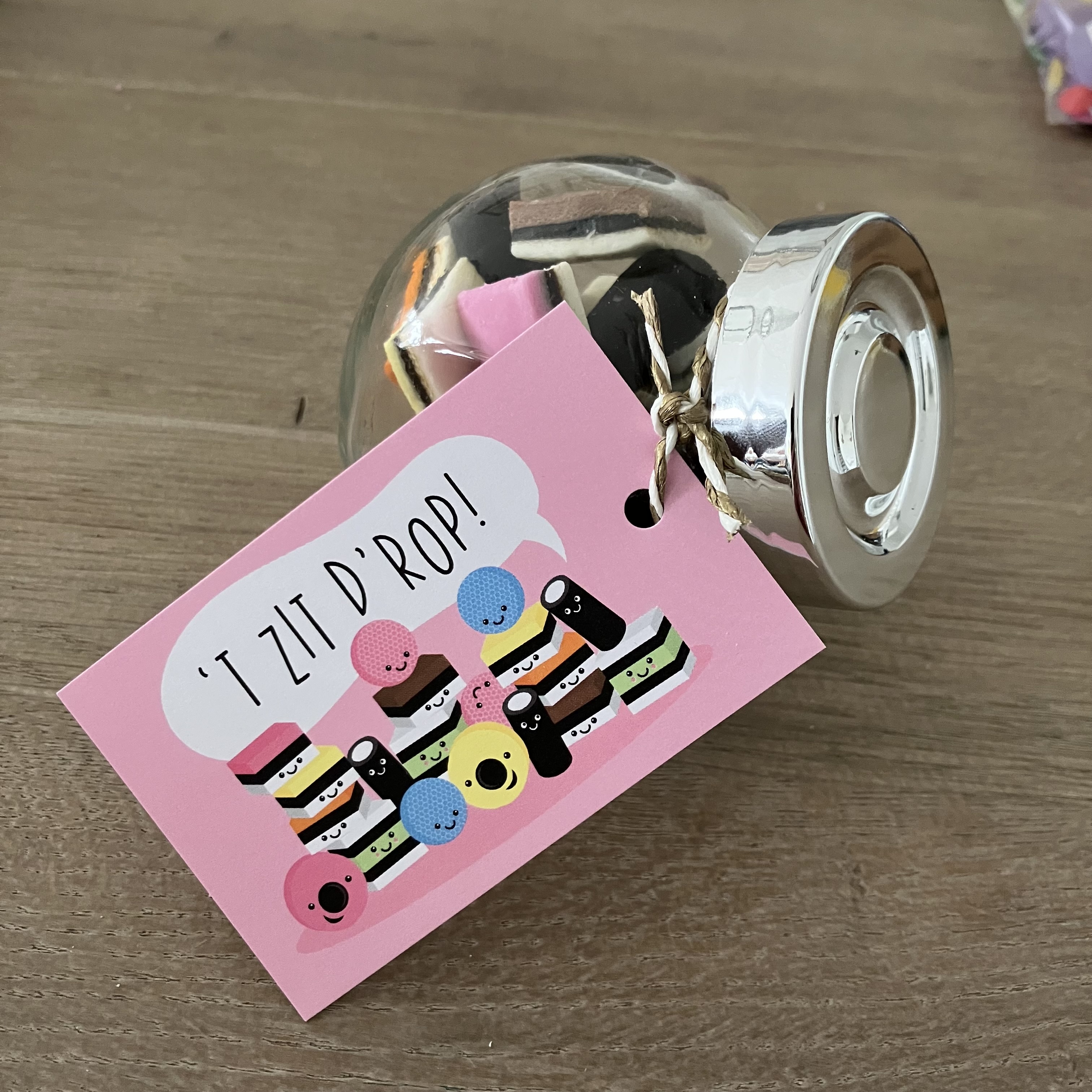 T zit d’rop! - bedankje