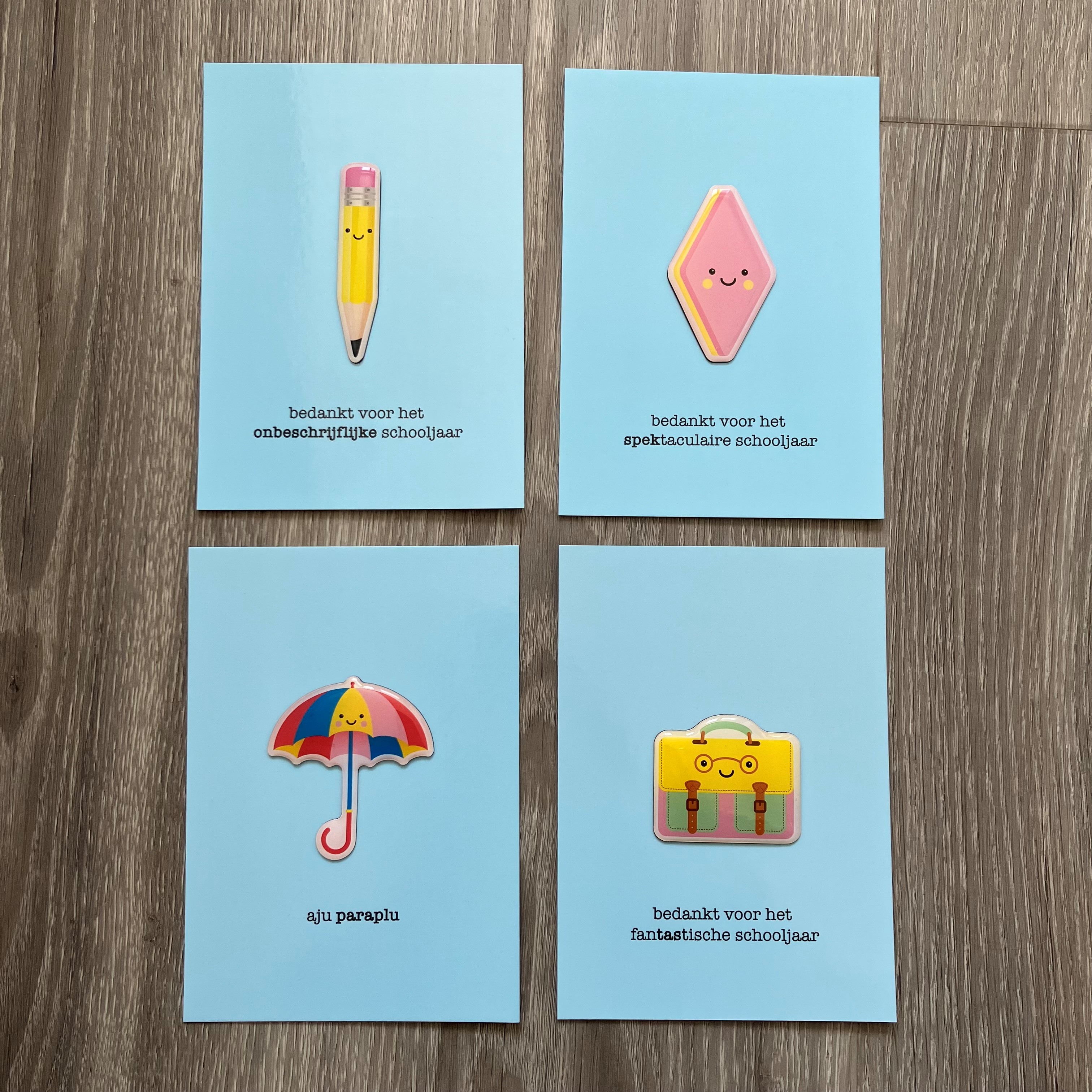 Ansichtkaart met magneet