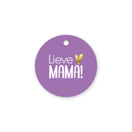 Cadeaulabel - Lieve mama