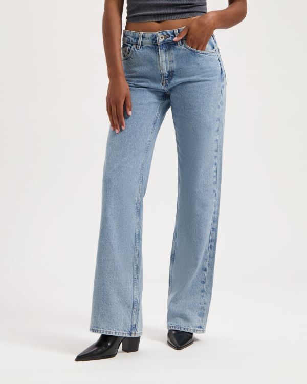 Lena Loose Worn Blue  KUYICHI