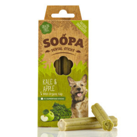 Soopa Dental Sticks boerenkool&appel 4st