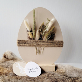 Paasei | beige | per stuk