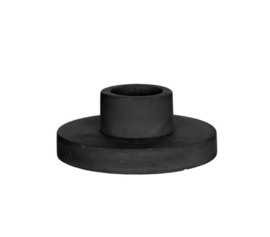 Kaarshouder beton | zwart (per 3)