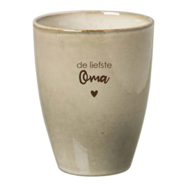 Labelgeluk mok | de liefste Oma